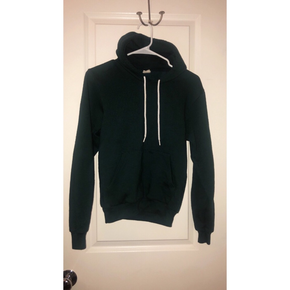 XS Men’s American Apparel Green Hoodie